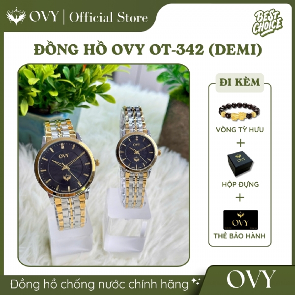 Đồng hồ Nam Nữ ECLIPSE DEMI OVY OT-342 Đồng hồ Nam Nữ ECLIPSE DEMI OVY OT-342